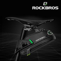 락브로스 자전거 안장가방 새들백 프레임가방, 1개, 블랙_Small