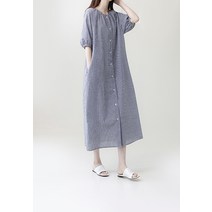 베니 지지미 고방 원피스 (2Color)