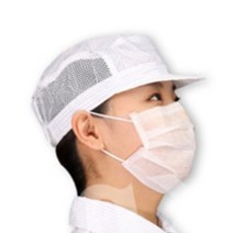 케이엠 방진 모자 제전모 무진모 크린룸 후드 C3, 핑크2XL