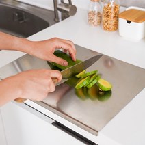 더셀 스텐도마 스테인레스 스테인리스 스텐레스 도마 가정용 업소용, 1개