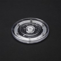회전원판 투명 지름14cm 상품진열 디스플레이 4642