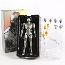 아이언맨 피규어 마크 I II III IV V VI VII MK 2 3 4 5 6 7 PVC 액션 소장 모델 장난감, MK II 3