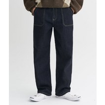 477706 TOFFEE 토피 퍼티그 와이드 데님 팬츠 R.INDIGO FATIGUE WIDE DENIM PANTS T1F-FGRDP