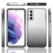 갤럭시 s23 케이스 S23 22 울트라 5G 크리스탈 삼성 호환 S22 360 보호 그라디언트 후면 패널 하이브리드 코크 Etui S 23 플러스 프레임 커버, [01] Samsung S22, [01] Black, [01] No Front Film