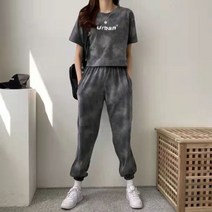 짐웨어 트레이닝복 여성 땀복 빅사이즈 트레이닝셋업 레저 캐주얼 츄리닝