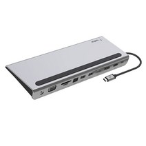 벨킨 C타입 도킹 스테이션 노트북 11 인 1 USB 허브, 실버