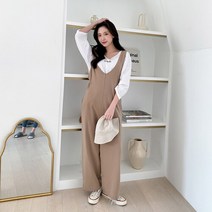 [하젤] 에리나 밴딩 점프 슈트_S0833