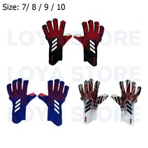 A18 프레데터 축구 골키퍼 장갑 축구 Guantes De Portero Luvas De Goleiro de futeball 손가락 안전 보호|Goalie Gloves|, 1개, A17 green black