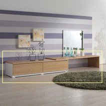 [천삼백케이] [도도가구] 시티안 드레스콘솔세트, 화이트