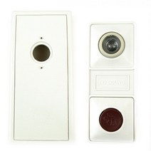 도어벨(무전원 외시경 도어차임벨 돌출형)별도 유지보수 필요없음, 본상품선택