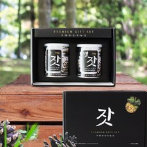 [산지직송] 가평 잣 선물세트 2캔(백잣1개+황잣1개), 단품