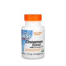 닥터스베스트 시나몬 추출물 시눌린 PF 125mg 베지캡 60개 1병