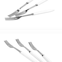 커피숍 디저트 스텐 포크 3P 카페 과일 포크 3P