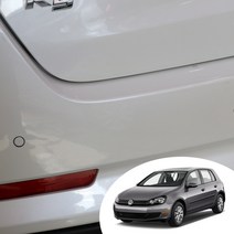 폭스바겐 골프6세대 트렁크 로워 범퍼 프로텍터 PPF 도장 기스 흠집 긁힘 방지 자동차 투명 보호필름