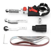 밸트그라인더 7인치 충전 그라인더 앵글 그라인더 미니 DIY 샌더 샌딩 벨트 어댑터 머신 밴드 파일 헤드 1, 02 M10