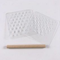 가죽 공예 각인 레터링 마킹 작업셋 알파벳 숫자 기호