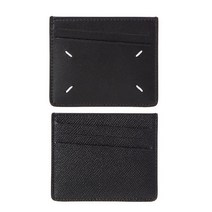 메종 마르지엘라 스티치 래더믹스 더블 카드홀더/SA1VX0009 P4745 T8013