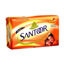 Santoor 샌들 및 강황 비누 100g 3팩