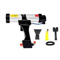 공압 판금 건 접착제 600ml 압력 글루, 310ML(튜브 포장) + 조절 밸브
