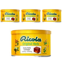 리콜라 스위스 허브맛 캔디 100g 4개 8개, 100g × 4개