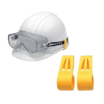 안전모 빗물받이형 모든 고정클립 고글 5941xa, 노랑