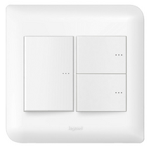 르그랑 뉴덴 스위치 1로 중3구 다용도 인테리어 국산 16A AC250V 심플 화이트, 1EA