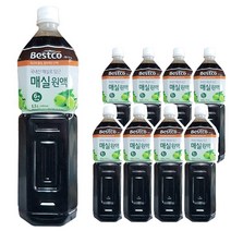 베스트코 매실원액 1.5L x 8페트, 8개