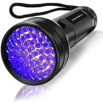 UV Flashlight Black Light Vansky 51 LED Blacklight Pet Urine Detector for Dog/Cat Urine Dry Stai, 1개
