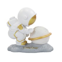 DEEKAILE 우주인무드등 인테리어 크리에이티브 무드등 테이블 장식 소품, 1PCS-골드