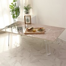 스토리퍼니쳐 하이그로시 대형 액자테이블 1200 x 600 mm, 아레카야자 스톤