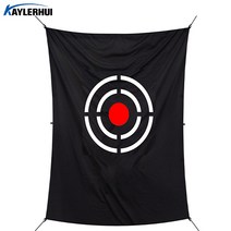 KaylerHui 골프 표적지 연습타겟 1.5MX0.9M, GT-5X3블랙
