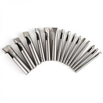 가죽펀칭기 타원형 모양의 가죽 공예 구멍 펀치 세트 벨트 시계 밴드 작업 직사각형 모양, 옵션 26mm X 5mm