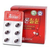종근당건강 반혈철분제 60캡슐 1개월분 임산부 출산후 청소년 혈액 헴첼 영양제 수유기 여성, 상세페이지 참조, 상세페이지 참조, 상세페이지 참조