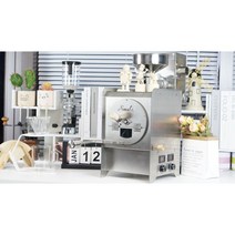 커피 로스터기 자동 생두 기계 홈카페 볶는 가정용 바리스타 로스팅 열풍식 원두 업소용, 본체+배연집진기+깔때기