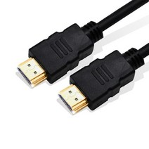 HDMI 4K 풀HD 셋톱박스 PC 모니터 LG HP 레노버 노트북 스마트티비 연결 케이블 2m/Ps3 ps4 모니터 티비 연결선/잭, 1m
