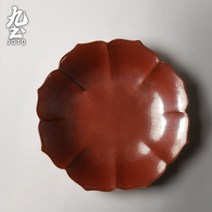 손님초대요리 생일상차림메뉴 홈파티케이터링 홈파티음식배달 66, 라지 플레이트(레트로 레드)