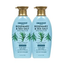 오가니스트 로즈마리 앤 민트 두피 딥클렌징 샴푸, 2개, 500ml