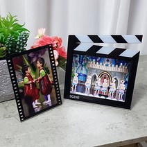 클래퍼보드 인테리어액자 쇼케이스 프레임 사진액자 표구액자 투명액자 영화필름 인테리어액자 포토액자, 기본
