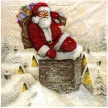 헤리티지공예 냅킨아트 데쿠파주용 냅킨 (크리스마스 인물편), 23 패치워크, 20개