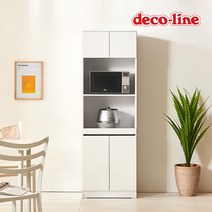 데코라인 코넬 올리오 1800 주방 렌지대 수납장 DGN036C, 화이트