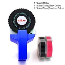 uv프린터 가정용 uv 프린터 CIDY 미니 휴대용 프린터 DIY Handhold 타자기 라벨 메이커 MOTEX E101 레터링, 04 파란_01 기타