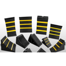 고임목 대형차 나무 받침목 차량 삼각형 스토퍼가있는 대형 자동차 대형 트럭 목재 미끄럼 방지 휠 포지셔닝 패드 목재 스토퍼 주차 웨지, 24x20x15 백스톱