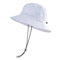 등산 사파리 모자 버킷햇 남여 여름 남성용 UV보호 캠핑 하이킹 모자 챙 벙거지, 01 56-59cm, 01 WHITE