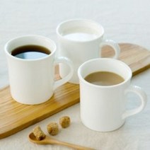 에라토 강화 카누머그 400ml, 화이트, 1개, 1개