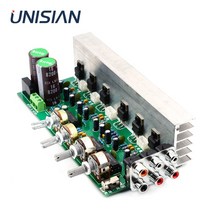 Unisian tda2030 5.1 채널 오디오 앰프 보드 6*18 w 6 채널 서라운드 센터 서브 우퍼 홈 시어터 용 파워 앰프|앰프|, 1개, DIY KIT, 단일