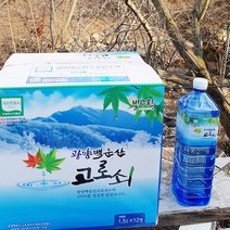 광양 백운산 고로쇠 수액 고로쇠 물, 고로쇠 1.5리터 pt 6병