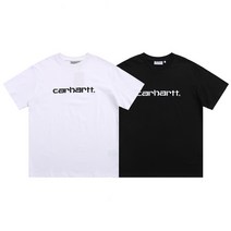 Carhartt 칼하트 남녀공용 자수로고 반팔티셔츠 2컬러 S-XL 남자반팔티셔츠 여자반팔티셔츠