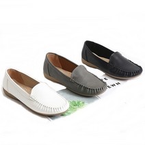 255-265mm 빅 사이즈 여성 볼넓은 발큰 단화 로퍼 신발 슈즈