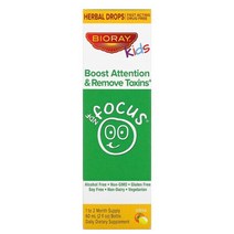 Bioray 바이오레이 키즈 엔디에프 포커스 부스트 어텐션 식물 추출물 시트러스향 Kids NDF Focus 60ml
