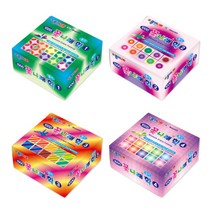 종이나라 꽃나래 학접기 행운 소망 평화 5cm 10색 200매 4종, 2.꽃나래학2